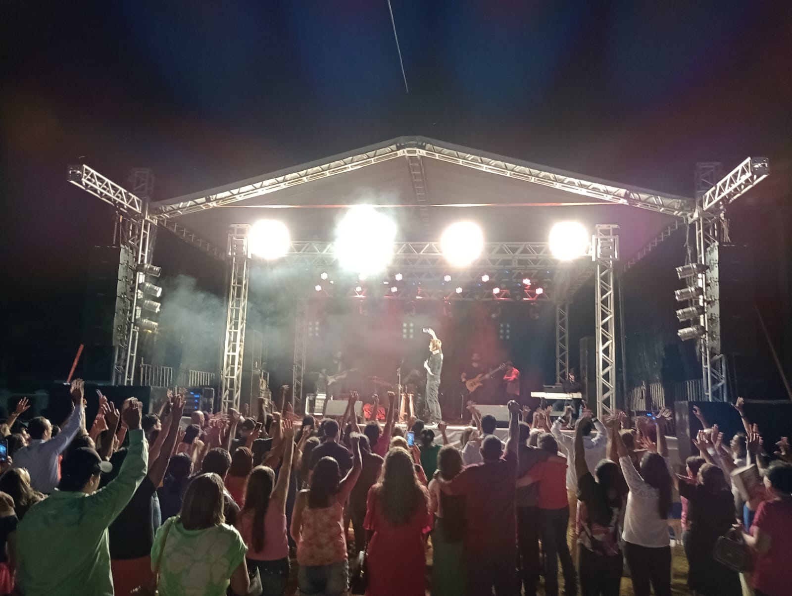 Evento lotou a Praça do município - Foto: Prefeitura de Taquarussu
